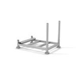 Poste de aço removível