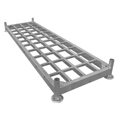 Palete de poste de aço metálico galvanizado